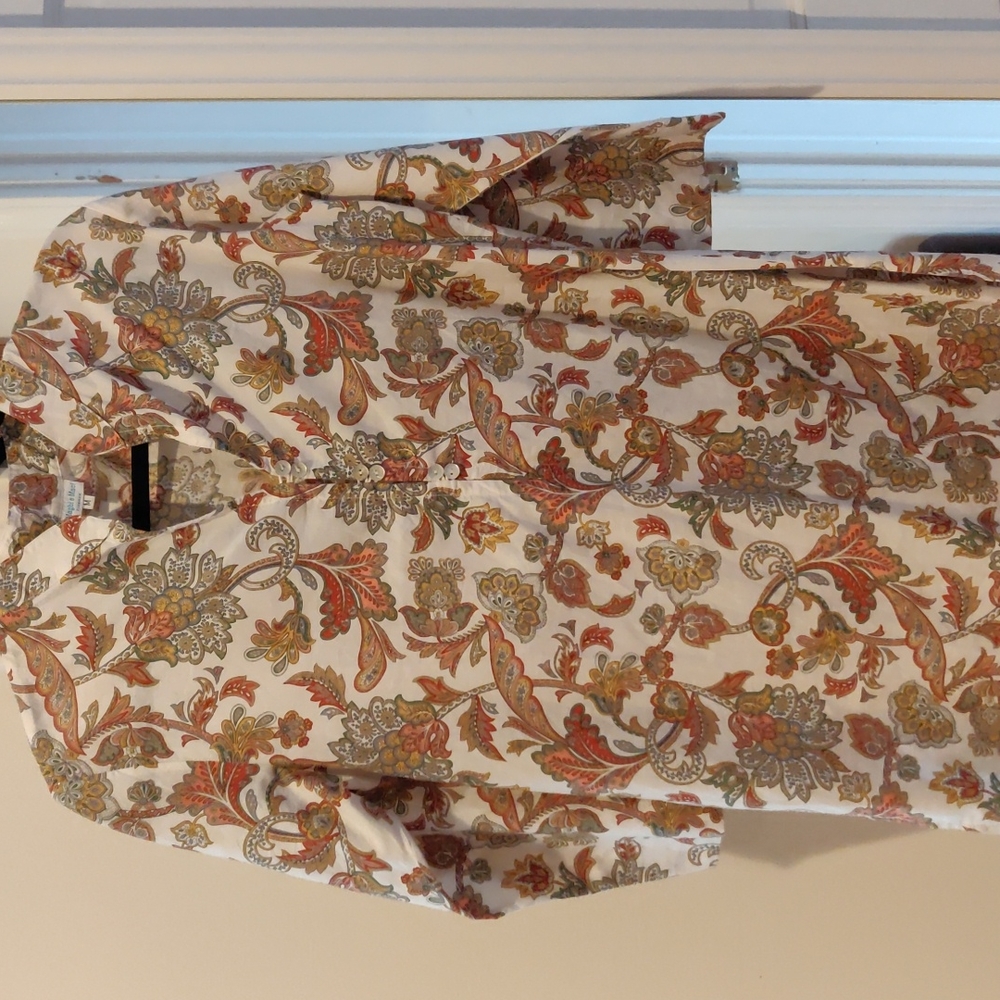 Paisley Tunic or Swim Cover Up size M